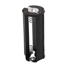 8Pcs Black Battery Holder for 3 x 1.5V AAA Batteries Flashlight Torch