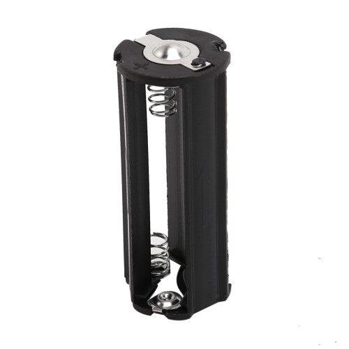 8Pcs Black Battery Holder for 3 x 1.5V AAA Batteries Flashlight Torch