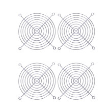 4 x Metal Wire Finger Guard Grill for 120 x 120mm Computer Case Fan