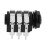 2Pcs 1/4" 6.5mm Stereo Audio PCB Panel Mount Headphone Jack Socket 6 Pin 2