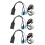 3X Car  5.0 Aux Cable Microphone Handsfree Mobile Phone Free Calling Adapter for  2005-2011 1