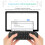 2X 2.4G Air Mouse Wireless Keyboard Remote Control for Android TV Box Computer English Version 6 Axes Gyroscope 7