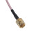 2X 6,5 Pulgada Longitud SMA Macho A SMA Macho Cable Coleta Conector 5