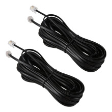2X RJ11 6P4C Modem ADSL Telefonico Cavo - 10 Metri