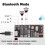 2X  Amplifier Board, 5W +5W Output Power,  3.7V-4.2V/5V   Speaker Board 4