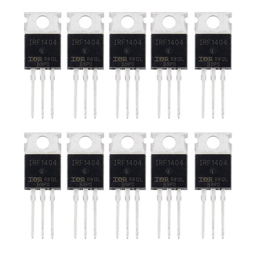 10 PEZZI Transistor MOSFET IRF1404