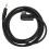 2ピース 3.5mm Miniconector Estereo del Coche Aplicable A / Ai-NET 4FT 100cm Cable 3