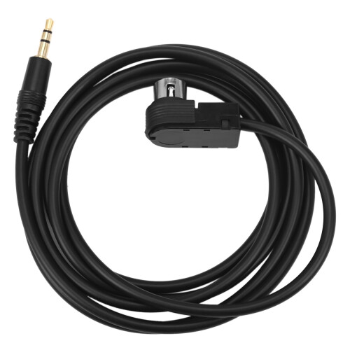 2ピース 3.5mm Miniconector Estereo del Coche Aplicable A / Ai-NET 4FT 100cm Cable 2