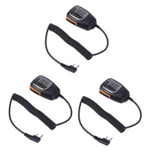 3X Microphone de Haut-Parleur Microphone pour UV-5R UV5R UV-5RE UV-B6 BF-BF-UVB2 Bidirectionnel