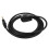 2ピース 3.5mm Miniconector Estereo del Coche Aplicable A / Ai-NET 4FT 100cm Cable 4