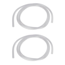 2X 2M/6.56Ft 9.5X12.7mm Transparent Pvc Pipe Tube Pc Water Cooling Soft Pipe Cpu Gpu Water Cooling Block Adapter