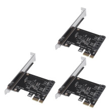 3X PCIe PCI Express to SATA3.0 2-Port  III 6G Expansion Controller Card Adapter