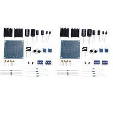 2X LM317 LM337 Kit de Bricolaje de Fuente de Alimentación Ajustable de Potencia Dual Negativa Y Positiva