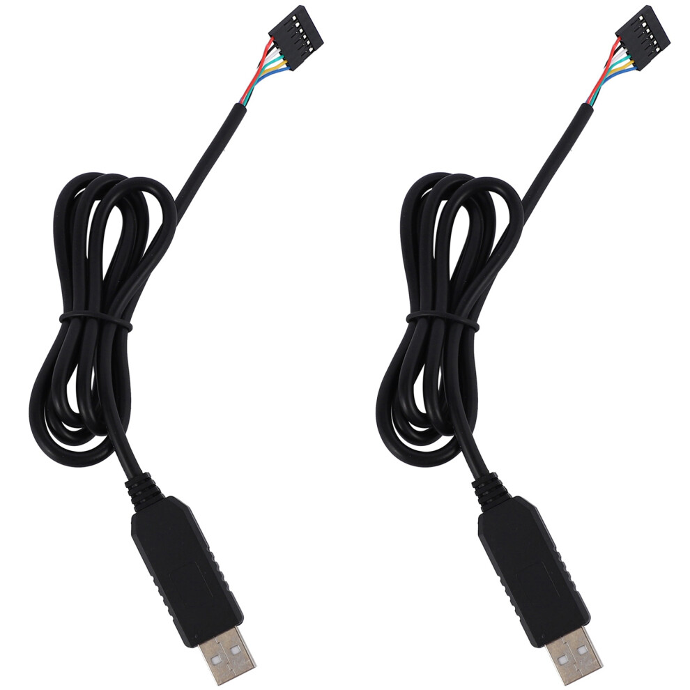 2X 6Pin Ftdi Ft232rl Ft232 Module For Usb To Ttl Uart Serial Wire Adapter Rs232 Download Cable Module 6133752361724