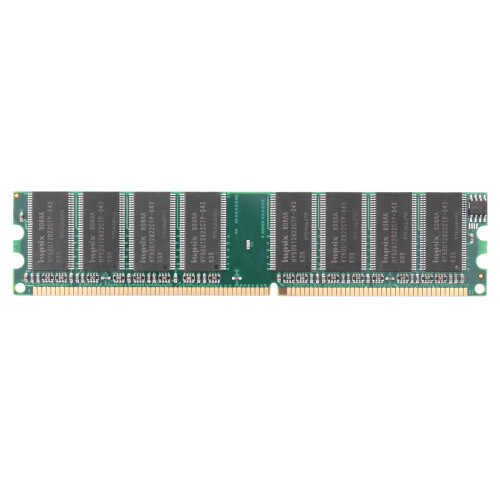 2X DDR 1GB PC Memory Ram DDR1 Desktop PC3200 400MHz 184 Pin Non-ECC Computer Memoria Module 2