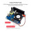 2X Waveshare Power Over Ethernet HAT Support 802.3Af PoE Network Expansion Board with OLED for Raspberry Pi 4 Model B 4