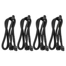 4X 8 Pin Bis Doppelt 8 Pin 6 Pin PCIE VGA Netz Teil Kabel für EVGA Supernova G2 G3 G5 P2 T2 GS G + 650 750 850 1000