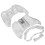 2X Crystal Shell Compatible with   360 Wireless Controller , Clear 3