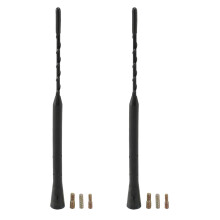2X Coche Radio Universal Flexible Anti Ruido Abeja - Picadura Aéreo Aire Antena Aérea