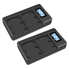 2X Np-Fz100 Npfz100 Fz100 Battery Charger for Alpha A9, Alpha A7R Iii, A7R Mark 3, Alpha A7 Iii, A7 Mark 3