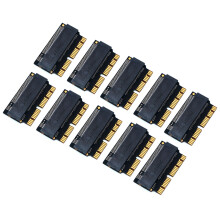 10X M.2 NGFF AHCI NVMe SSD Converter Adapter 12+16Pin for  2013-2017 M.2 NVME SSD Convert Adapter