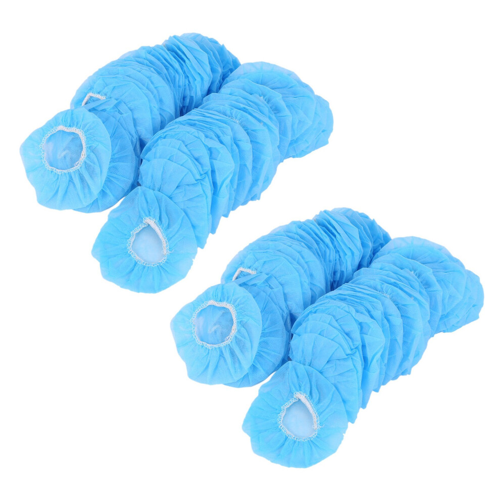 200 Pcs Disposable Hygienic Sanitary Earpads Ear Pads Cushions Stretchable Fabric For Headsets 4713499606818
