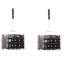 2X,2 Im 1 M.2 NVMe  U2PCB M.2 NVME SSD Schlüssel M Schlüssel B SSD zu U.2 SFF-8639 Adapter PCIe M2 Konverter Desktop Computer Teile