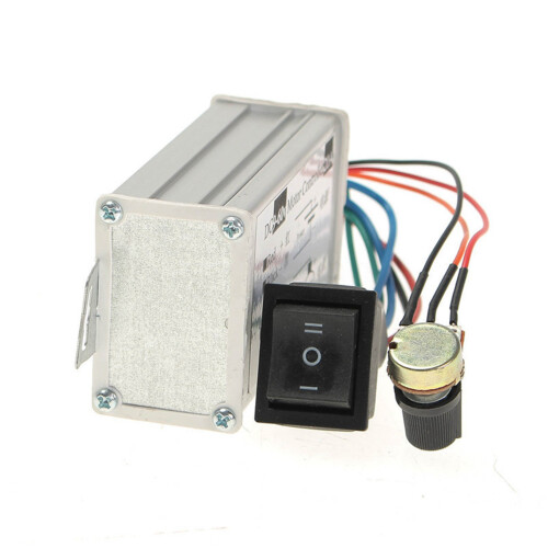 2X  9V 12V 24V 48V 60V 20A Reversible Motor Speed Controller Regulator Driver PWM 2