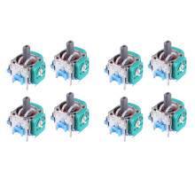 8Pcs/Lot Right / Left Joystick 3D Analog Stick Sensor for 4 PS4 Controller Dualshock 4 Repair Part