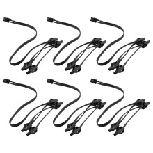 6X IDE 4Pin Modular Power Supply Cable for RM1000X RM550X 650X 750X 850X 6Pin to 4 IDE Cable