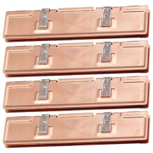4X Pure Copper RAM Heatsink Radiator for Ram DDR3 Memory Cooler Cooling Heat Sink Desktop Memory Radiator DDR2 DDR3 DDR4