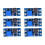 6Pcs Input 2V-24V - 5V/9V/12V/28V Boost Converter Adjustable Step  Power Supply Pcc Board Moudle 1