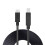 2X USB-C USB 3.1 Type C Male to USB2.0 USB B Male Data Cable for Laptop Printer Hard Disk 1M 5