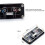 10X Desktop Computer  External Power  Power Button+Restart Button PC Case Power Supply Button 8