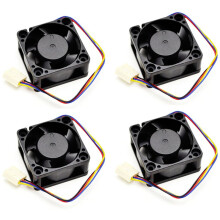4X for Jetson  Cooling Fan 5V, 4PIN Reverse-Proof,PWM Speed Adjustment, Strong Cooling Air