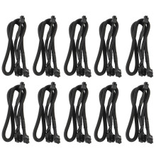10X PIN NAAR Dual 8 Pin 6 PIN PCIE VGA Voeding Kabel voor EVGA Supernova G2 G3 G5 P2 T2 GS G + 650 750 850 1000