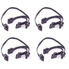 4X 5Pin 1 to 3 Peripheral 4 Pin IDE 5P PSU Power Supply Cable for Cooler Master V550 V650 V700 V750 V850 V1000