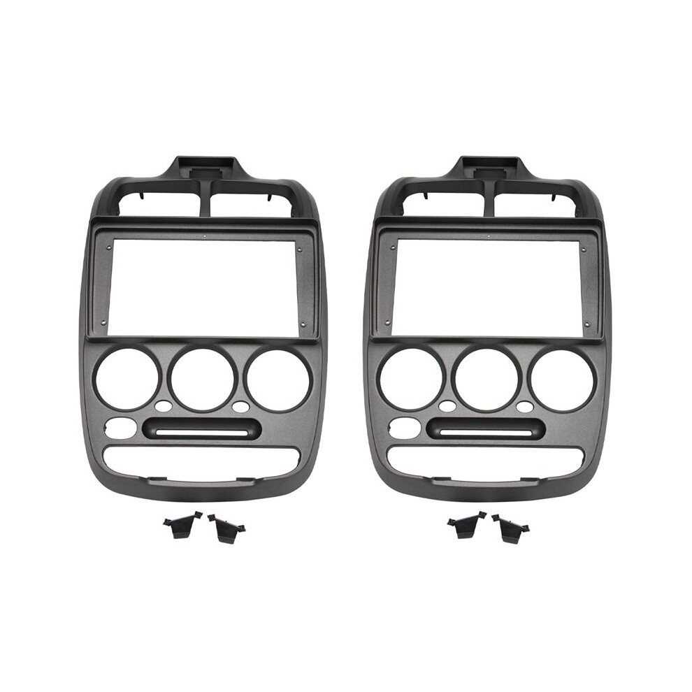 2X 9 Inch Car Stereo Radio Fascia Audio Frame Gps Navigation Panel Dvd Frame Dashboard Adapter For 1999 Verna 6132772569370
