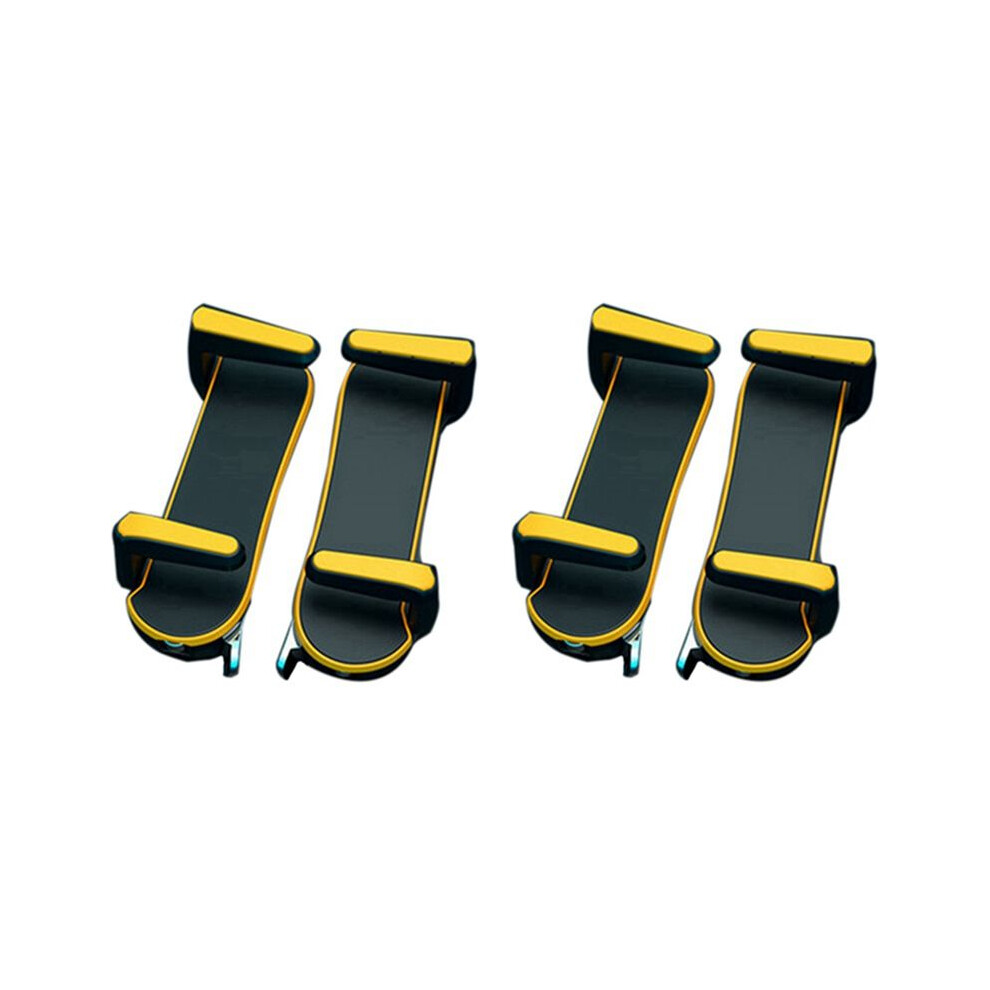 4X Six Finger For Pubg Controller Capacitance Adjustable Mobile Game Trigger L1r1 Button Yellow 6034126789291