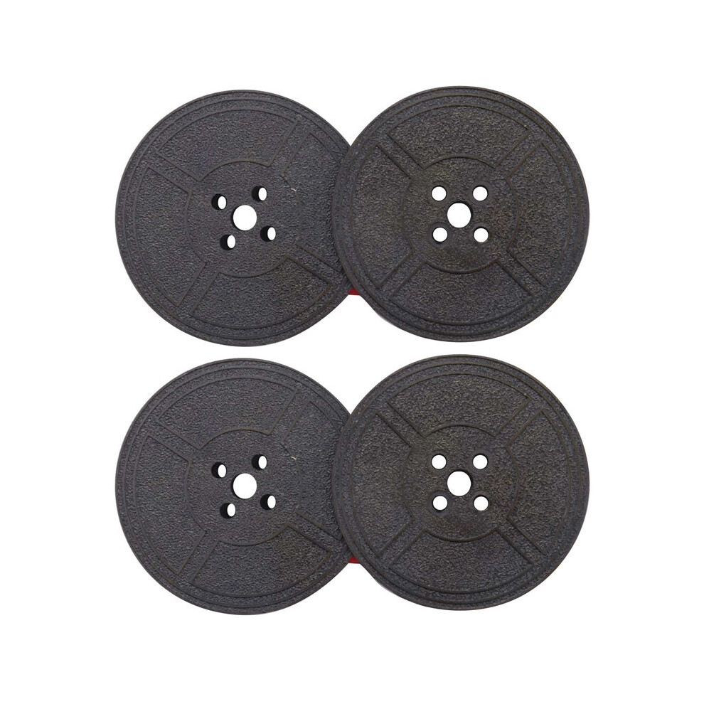 2Pack Typewriter Ribbon Twin Spool Typewriter Ribbon Red And Black Twin Spool Replacement Pack For Most Typewriter Black,Red 6033450151033