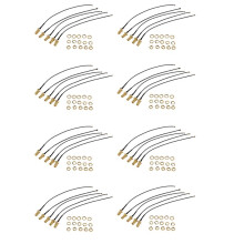 40Pcs Connector Antenna WiFi Pigtail SMA Female to IPX Extension Cable 15cm