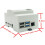2X for Raspberry Pi 4 Model B ABS Case White Case Protective Case Enclosure for Raspberry Pi 4B 4