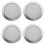 2X Ceiling Speaker Grille, 4-Inch Ceiling Embedded Audio Speaker Grille(Silver) 1
