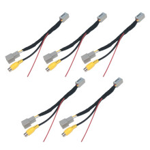 5X Bil Bakåtriktad Kamera RCA Video Backkamera Konverteringskabeladapter för Outlander ASX GF GG ZJ