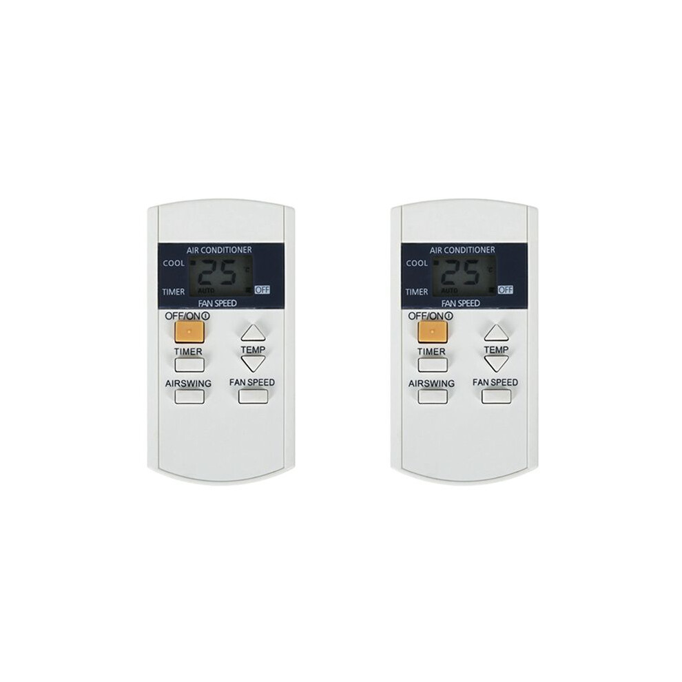 2X A75c3740 Remote Control For Air Conditioner A75c3740 A75c3733 English Remote Control Replacement 4712483967065