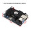 2X for Orange Pi 3 LTS Aluminum Case with Cooling Fan Development Board Protection Cooling Shell 8