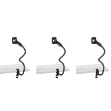 3X Microphone Stand Flexible Gooseneck Desk Clamp Holder Microphone Arm Recording Equipment for Meeting Lecture Podcast