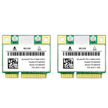 2X RTL8822CE 1200Mbps 2.4G/5Ghz 802.11AC WiFi Card Network PCIe 5.0 Suporte Laptop/PC Windows 10/11