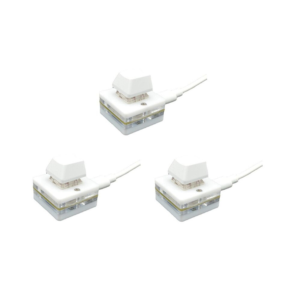 3X Rgb 1 Key Osu Gaming Keyboard Photoshop Drawing Keyboard Programming Macro Keypad Mechanical Keyboard, Shaft Red 4713734269303