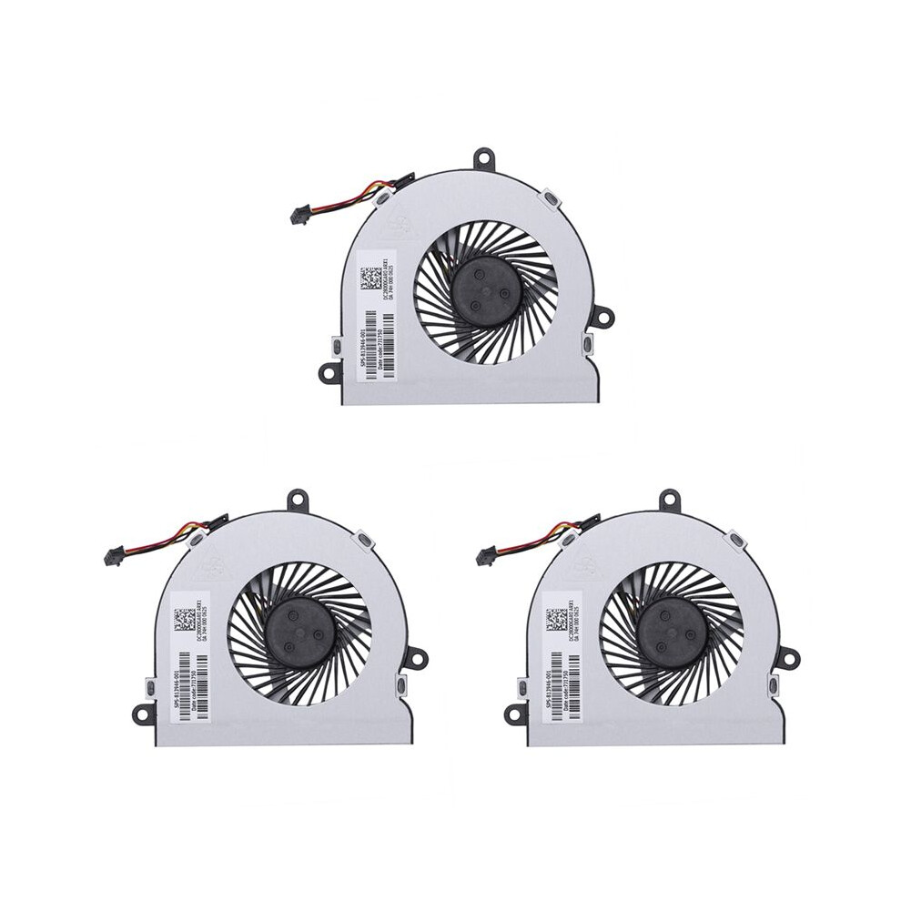 3X Laptop Cpu Cooling Fan For Notebook 15-Ac 15-A 15-Af 250 G4 15-Ac121tx 15-Ac121dx 813946-001 Dc28000gaf0fcc2 4713315820831